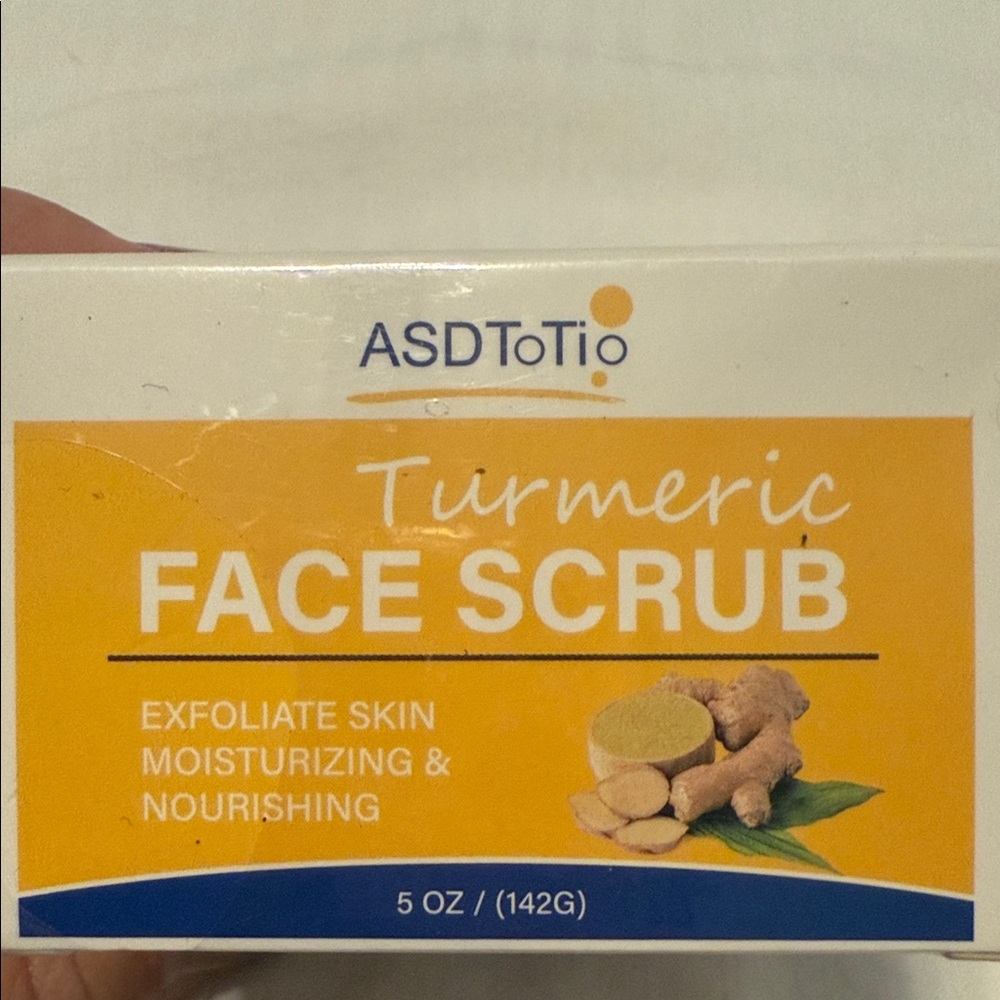 Turmeric Face Scrub - Yellow